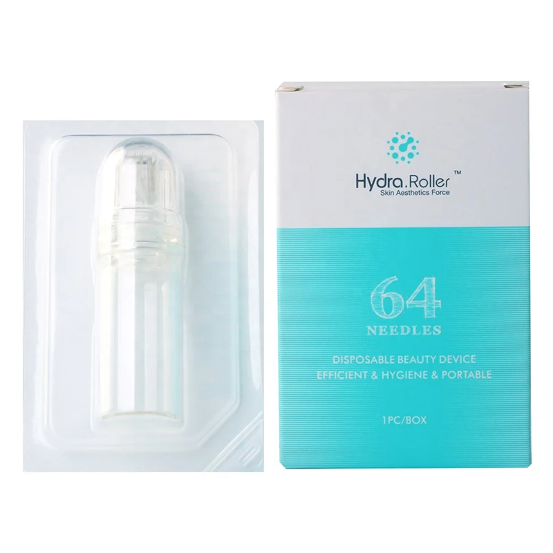 64 Pin Micro Roller титановая игла для ухода за кожей анти старение Отбеливание бутылка