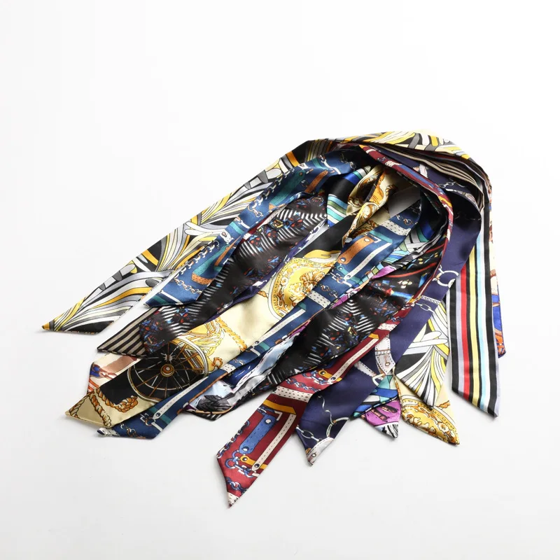 

Fashion Scarf Women's Bag Handle Small Ribbon Multi Color Option