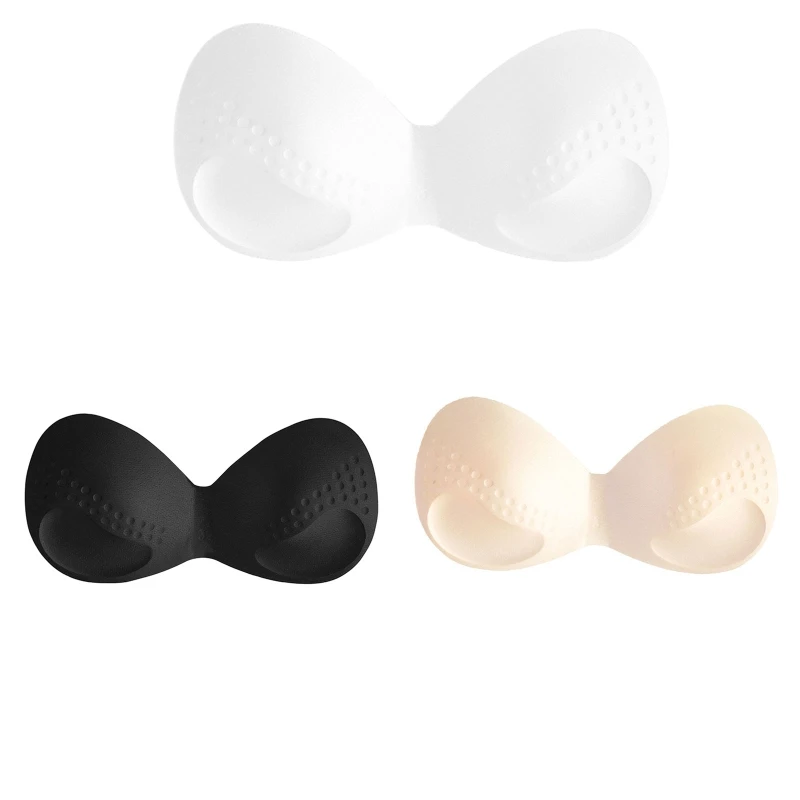 

Эластичный бесшовный губчатый бюстгальтер, подкладка, массажная чашка в форме капли воды, съемная подушка для груди для женщин, купальник