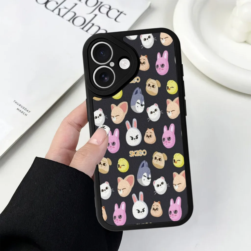 Чехол для телефона iPhone 16 Pro Max силиконовый чехол с рисунком skzoo