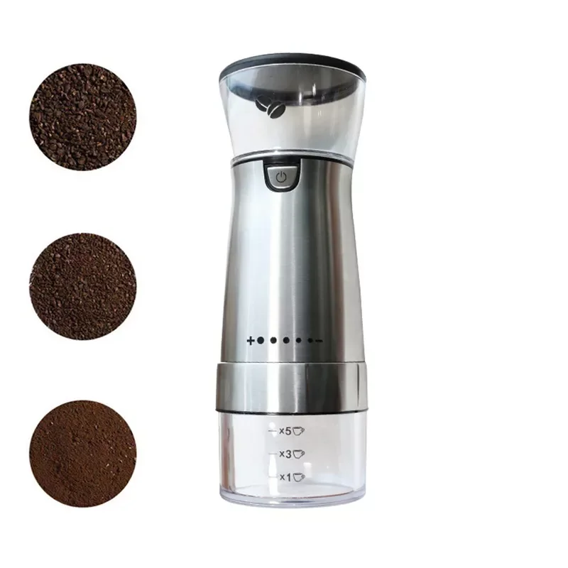 

Type-C Rechargeable Coffee Grinder Mill Portable Electric Coffee Bean Pepper Grinding Device Household Kitchen Tool Accessories