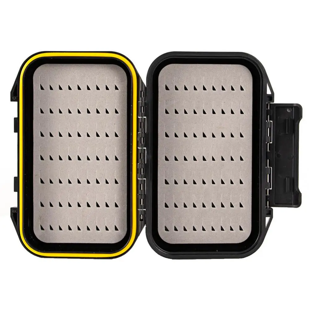 

Fishing Baits Case Portable Waterproof Fly Fishing Lure Bait Trout Flies Plastic Storage Box Case Fishing Tools