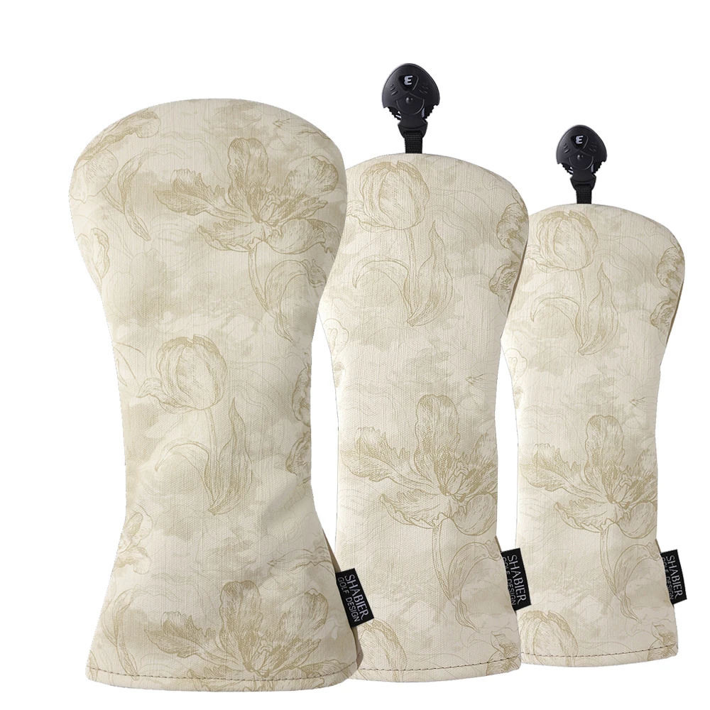 Чехол из полиэстера с рисунком и оформлением фонаря для гольф-клуба деревянный