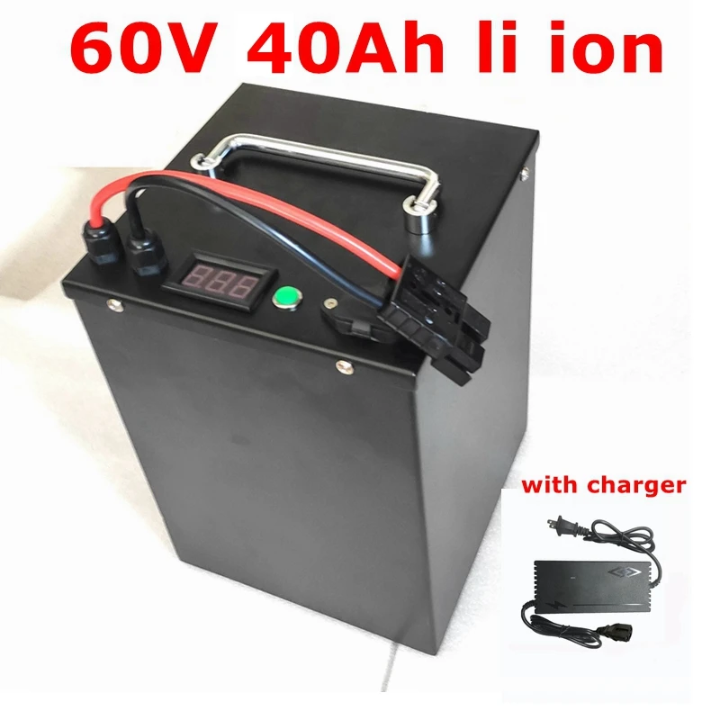 

BLN Batteria al litio 60v 40ah batteria agli ioni di litio con BMS per 3000w e-bike scooter bicicletta moto veicolo + caricatore