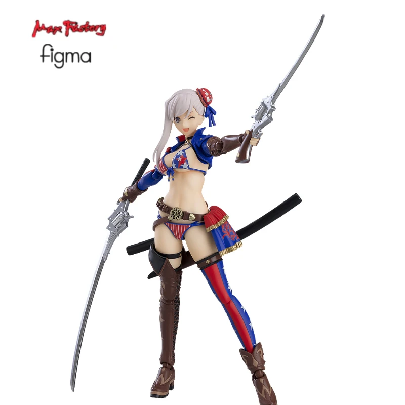 В наличии оригинальная фабрика Max Figma 560 Fate Grand Order Berserker Miyamoto Musashi 6 дюймов ПВХ