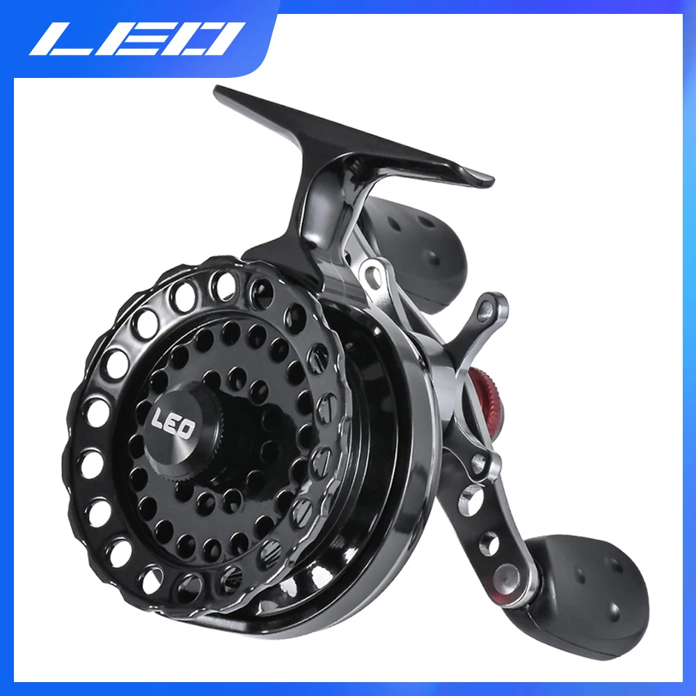 

LEOFISHING Professional Spinning Ice Reels Fishing Goods 4 + 1BB 2.6:1 for Fishing Rods Max Power 18KG Fishing Accessories