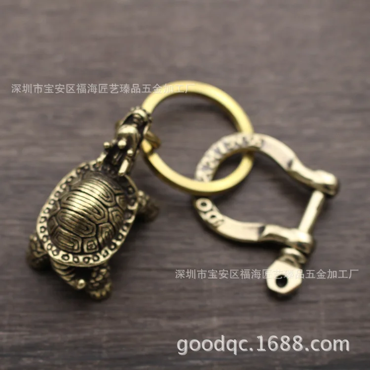 Латунный декоративный фон Xuanwu в виде черепахи дракона декор для стола счастливый