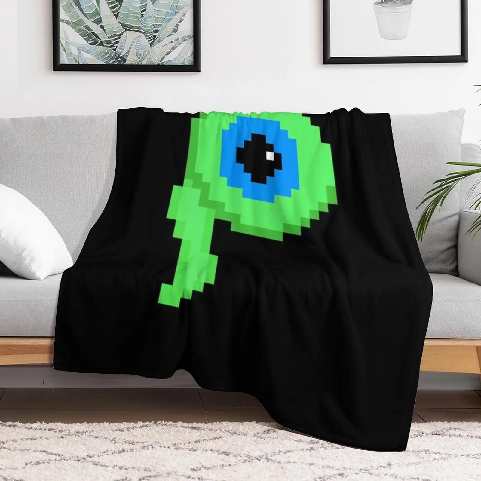 Jacksepticeye логотип-септический Sam 8bit плед одеяло Рождественское украшение