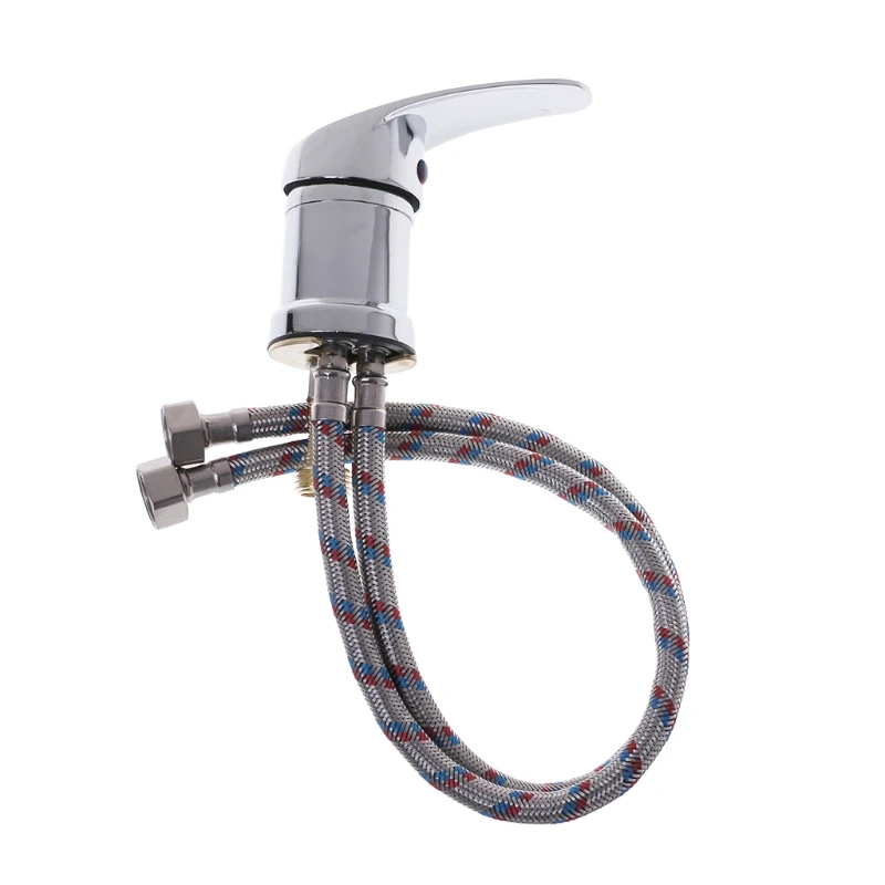 

50cm Zinc Alloy Hot & Cold Water Faucet Wash Hair Tap Mixing for VALVE Beauty Sa