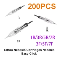 easy click disposable sterilized permanent makeup cartridge needles tips cartridge needles for permanent makeup eyebrow tattoo 1