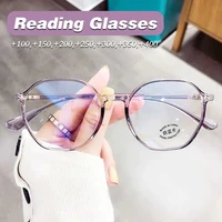 polygon reading glasses fashion eyeglasses for presbyopia glasses for women grade 1 0 4 0