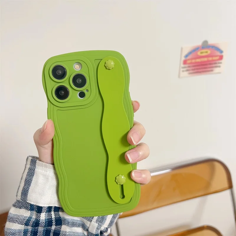 Волнистый ремешок на запястье чехол для телефона Samsung Galaxy M62 M54 M14 M13 M23 5G M22 M32 M42 M31 M21