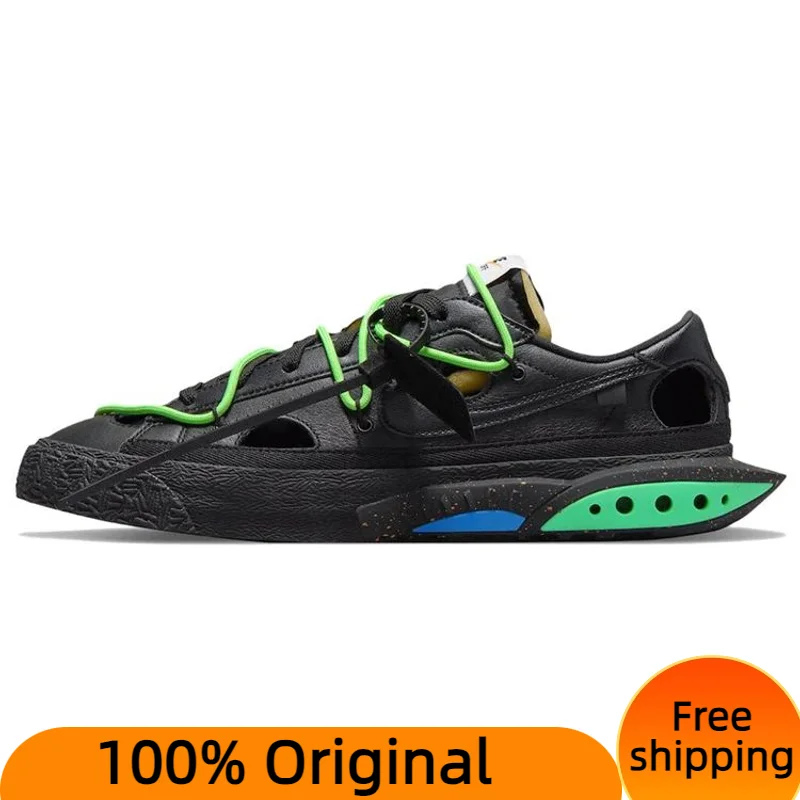 Кроссовки Nike Off-White X Blazer низкие черные