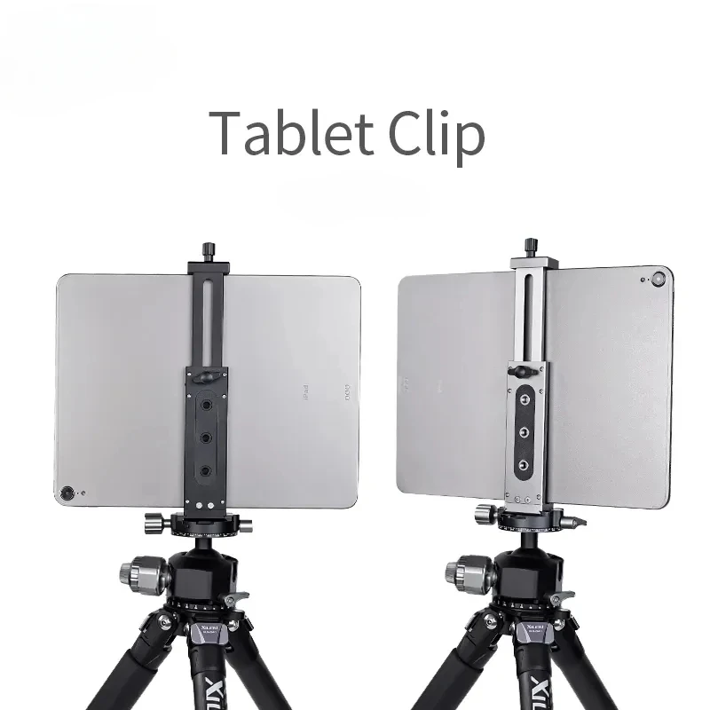 

Universal Aluminum Alloy Tablet Phone Stand Holder Clip Tripod Adjustable Bracket for Mobile Phones Ipro Tablets Tablet Holder