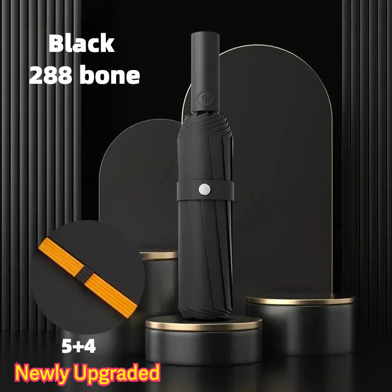 

Автоматический зонт черный 210T Nylon Fabric