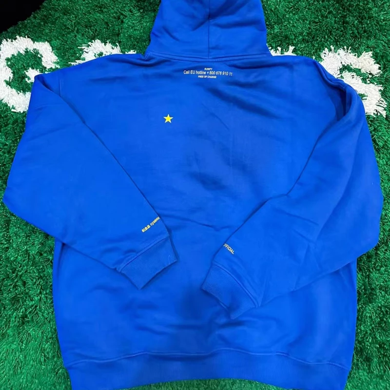 Толстовка с капюшоном KANYE WEST в американском стиле мужской и женский