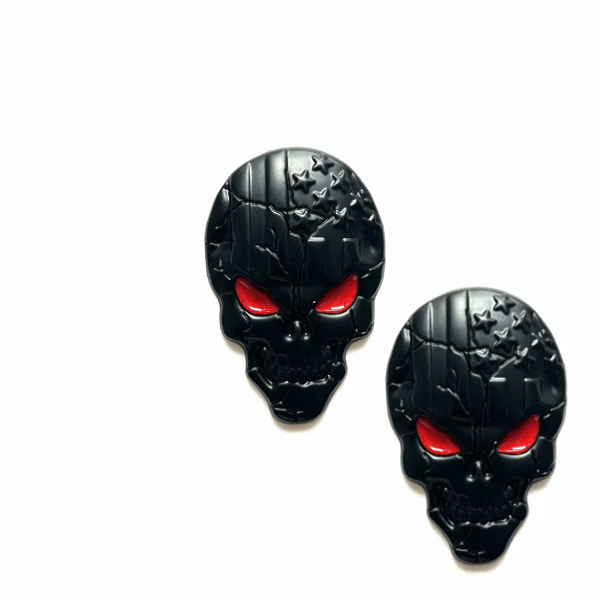 

Модная 3D череп демона из цинкового сплава, металлическая наклейка для автомобиля, мотоцикла, логотип, череп, эмблема, значок, наклейки для стайлинга автомобиля