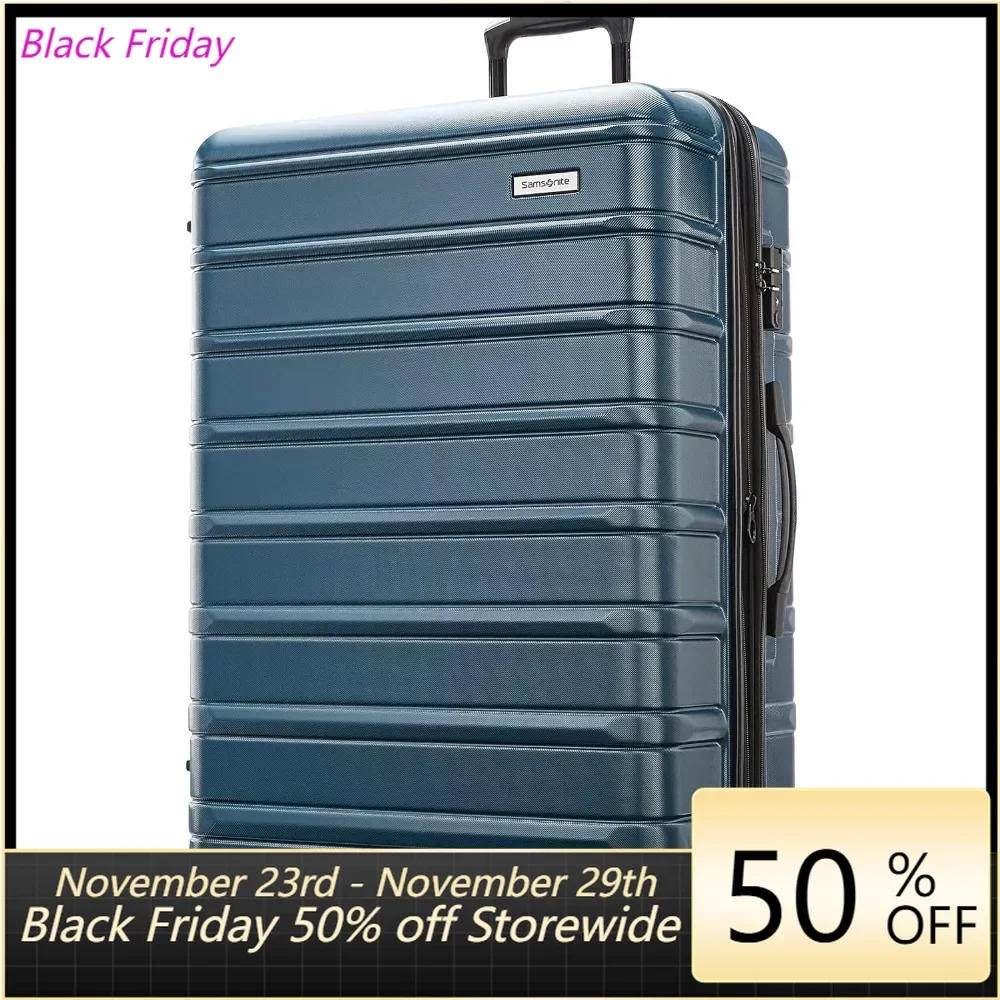 

Suitcase Travel Suitcase Suitcases on Wheels Hardside Expandable Luggage with Spinner Wheels, Large 28-Inch, Nova Teal