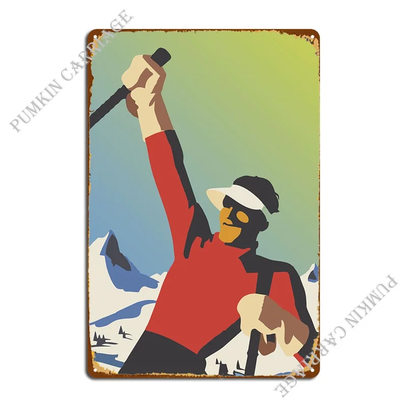 Металлические знаки для лыж Moauntain, классические индивидуализированные Клубные таблички, гараж; Клуб жестяной плакат