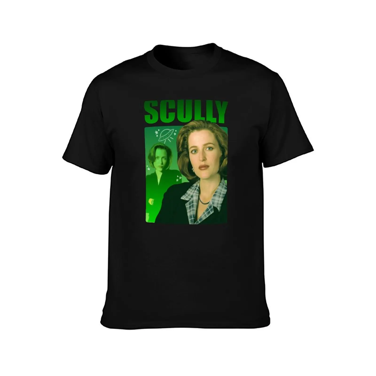 Фото Футболка с винтажным ретро-дизайном Dana Scully The X Files, повседневная модная хлопковая футболка с короткими рукавами №2