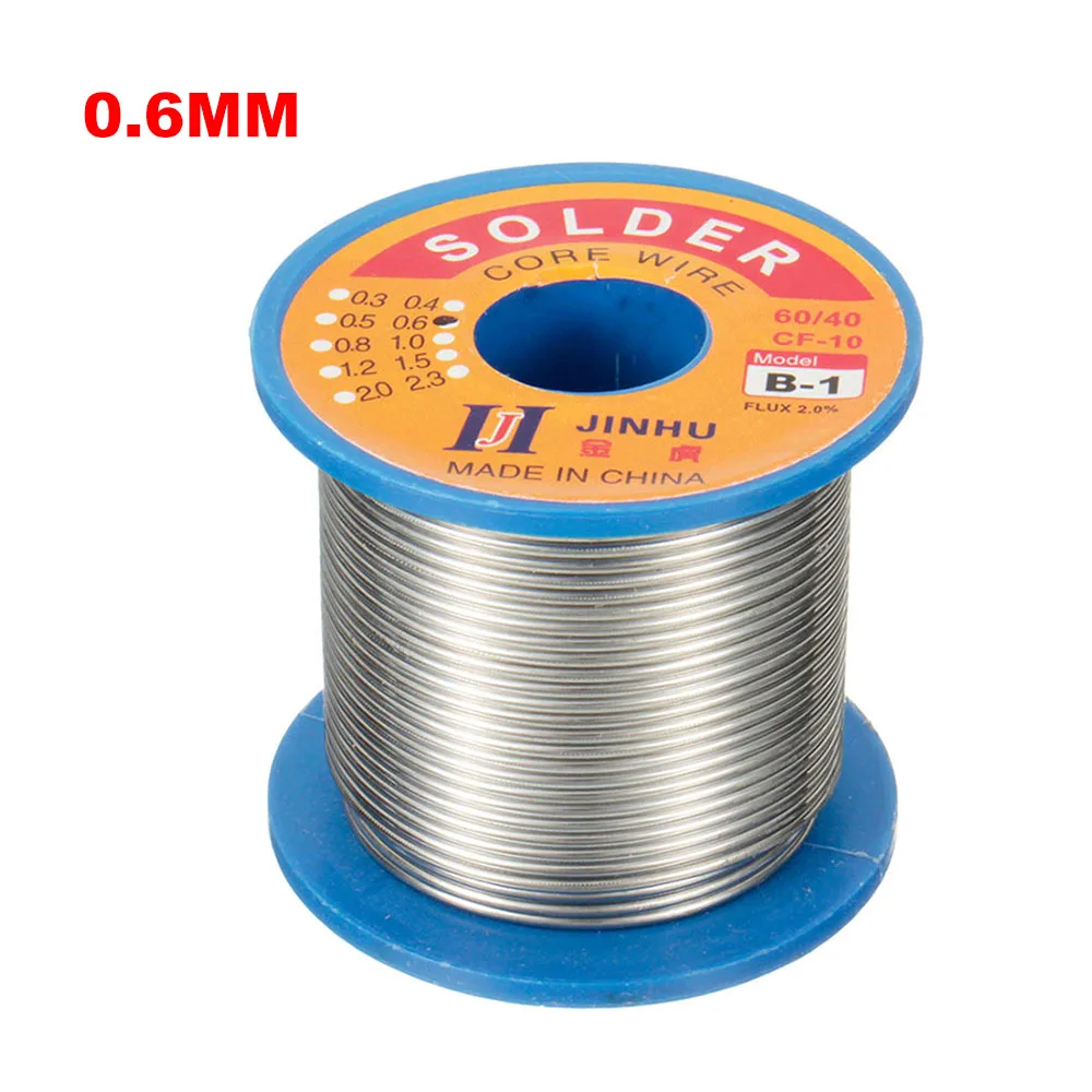 250g 0.5mm 0.6mm 0.8mm 1.0mm 2.0mm 60/40 Tin Lead Rosin Core Solder Wire for Electrical repair, IC repair
