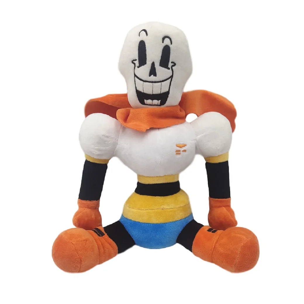 Горячие плюшевые игрушки Undertale 20-30 см Sans плюшевая кукла Papyrus Ootopus музыкальные