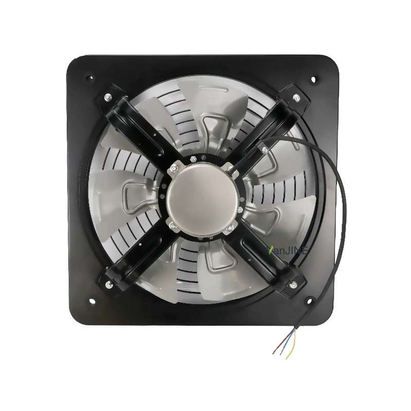 

VANJINE 380V 220V Square Axial Fan Kitchen Exhaust Fan Industrial Cabinet Cooling Fan With Best Price For Purging