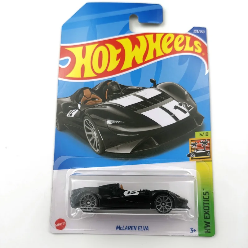 Фото Коллекционные модели автомобилей Hot Wheels 2022 года в масштабе 1/64: HONDA CIVIC CUSTOM, PORSCHE 911 GT3, McLAREN ELVA, LAMBORGHINI MIURA, KITT CAR №1