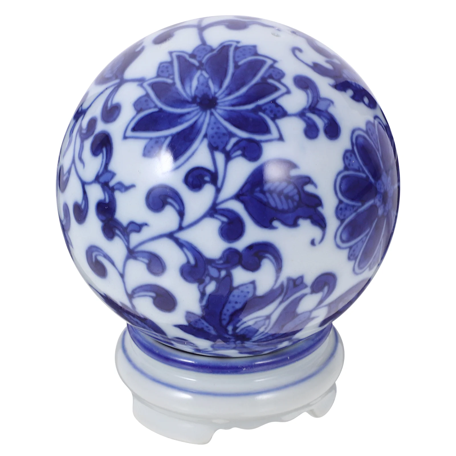 

Китайский стиль, плавающий керамический шар, настольный наполнитель вазы, шар, плавающая керамическая Сфера