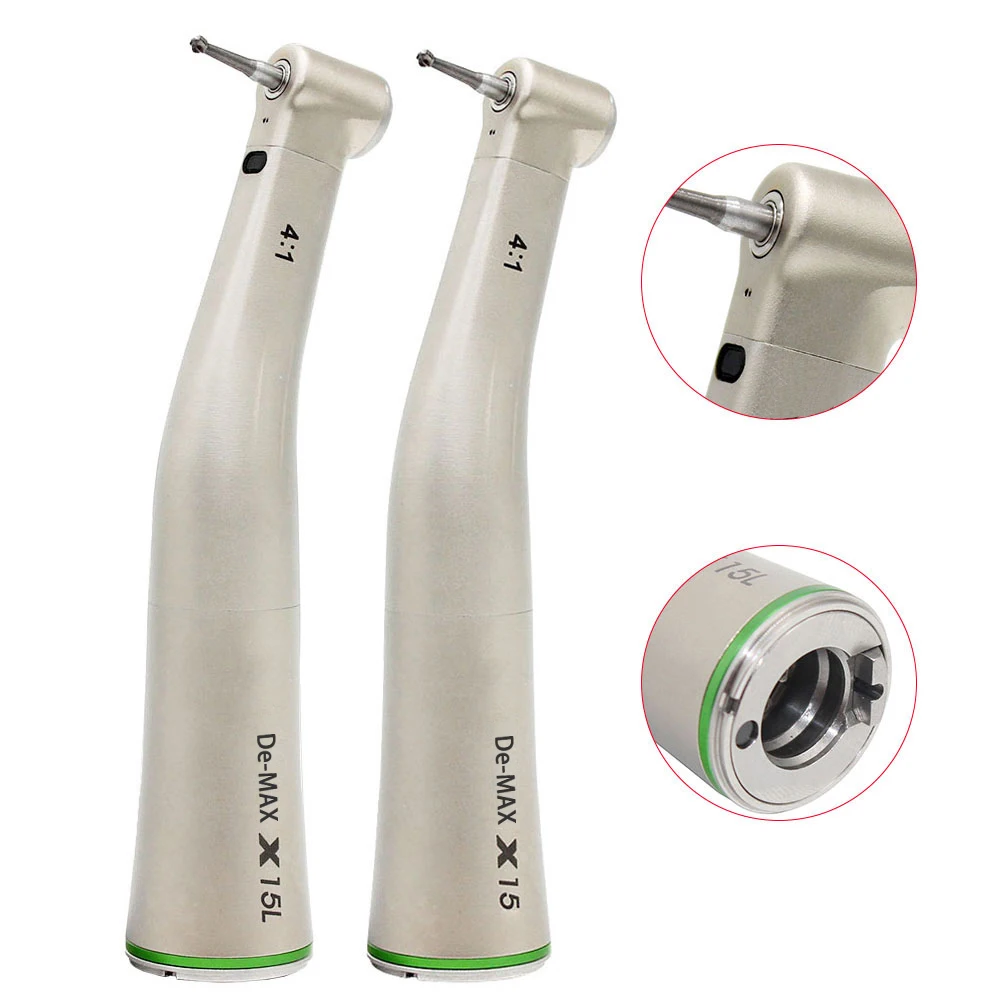 DEASIN Den tal De-Max X15L Волоконно-оптический светодиод 4:1 Увеличивающий угловой