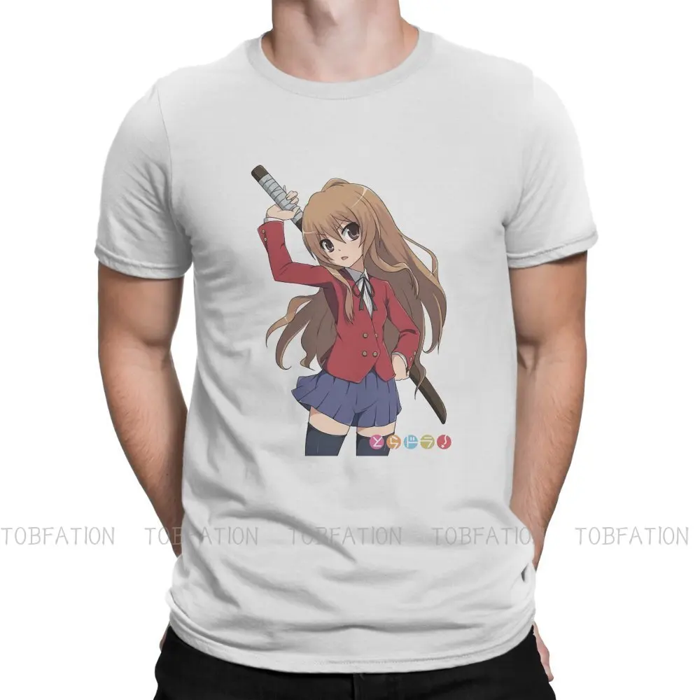 

Toradora Manga Cool Girl T Shirt Men Ofertas Oversized Crewneck Tshirt Cotton Graphic Streetwear