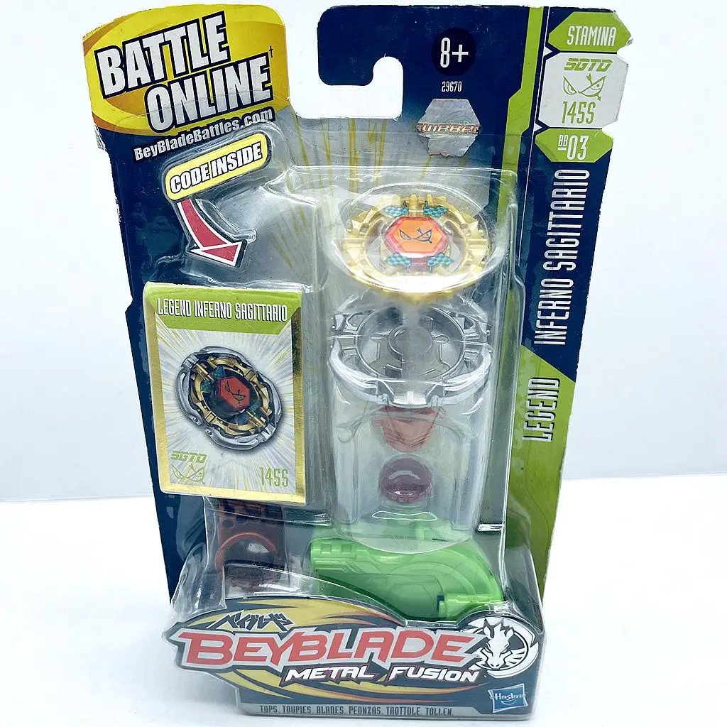 Купи Beyblade Metal Fusion Инферно Sagittario BB03 за 2,549 рублей в магазине AliExpress