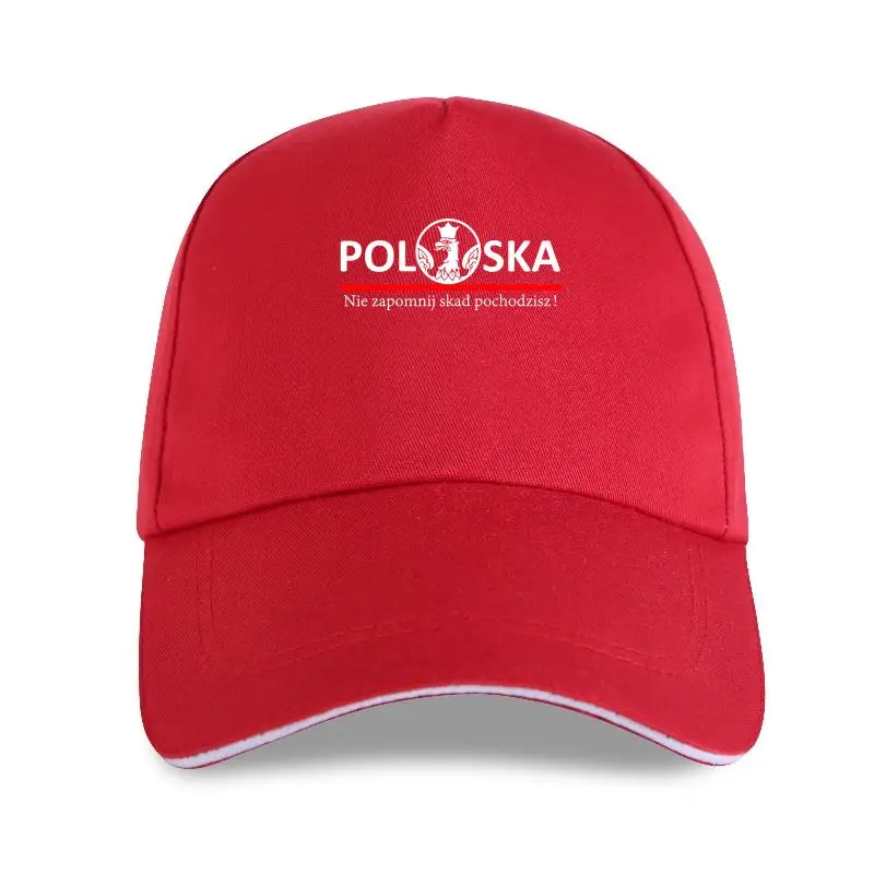 

POLSKA Koszulka Patriotyczna Polski Godlo Polska Polish Patriotic black Baseball cap