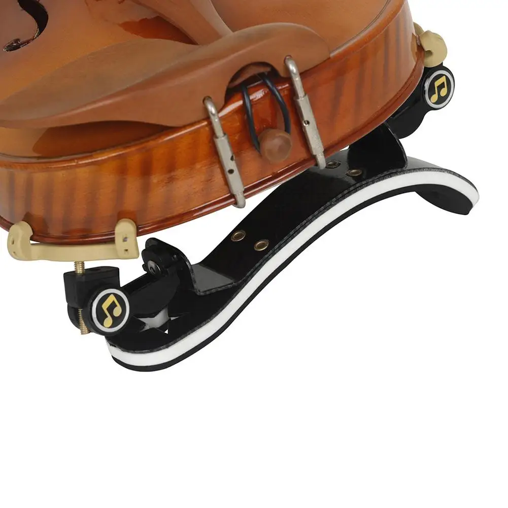 

Violin Shoulder Rest Shoulder Mount With Silicone Rubber Feet & Foam Padding Adjustable Feet For 1/2 Violin