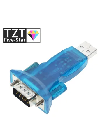 TZT USB-RS232 Адаптер DB9 Синий