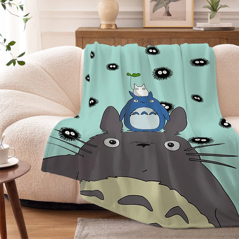 Популярное одеяло с принтом аниме одеяла для пикника теплое мягкое и удобное