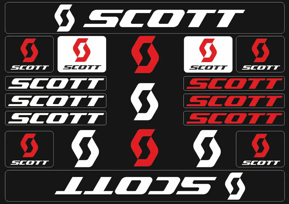 Наклейки на раму велосипеда Скотт наклейки велосипед графический клей набор для