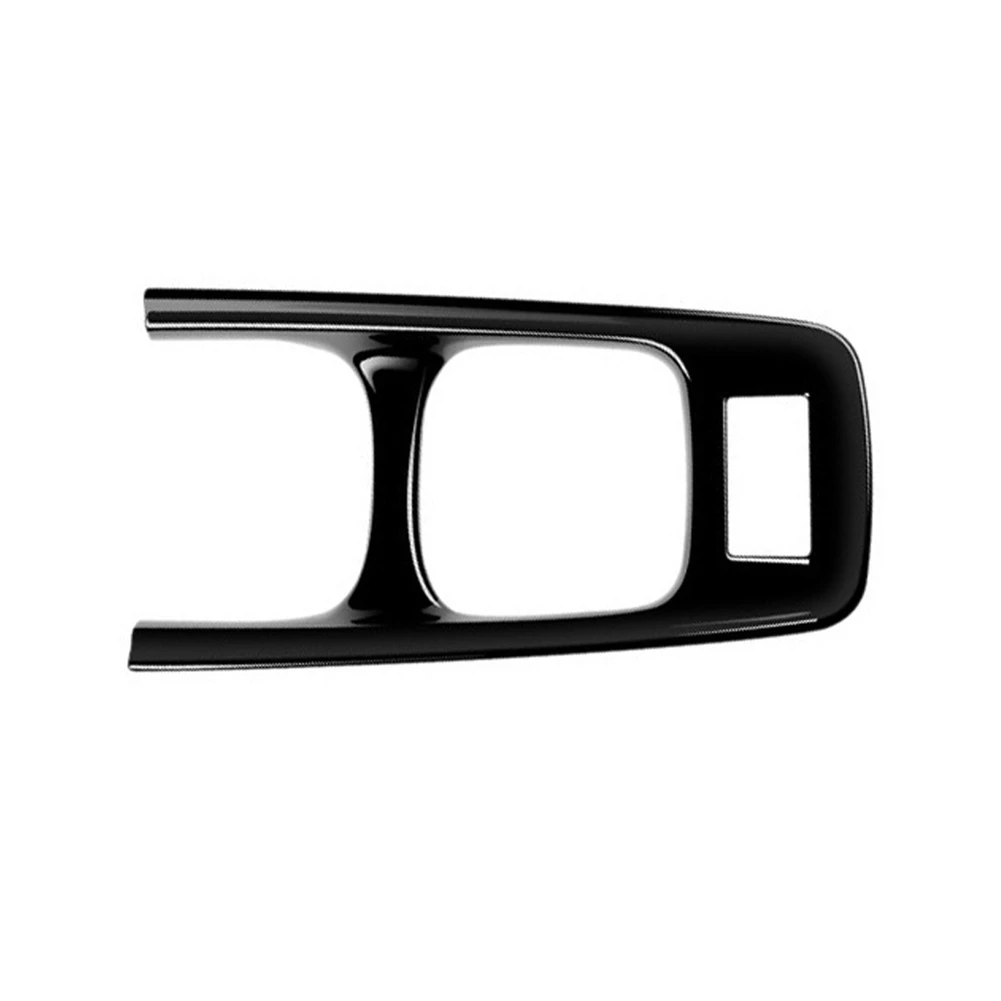 

Car Glossy Black Center Console Water Cup Holder Decoration Cover Trim Stickers for Toyota AQUA MXPK10 11 15 16 Series