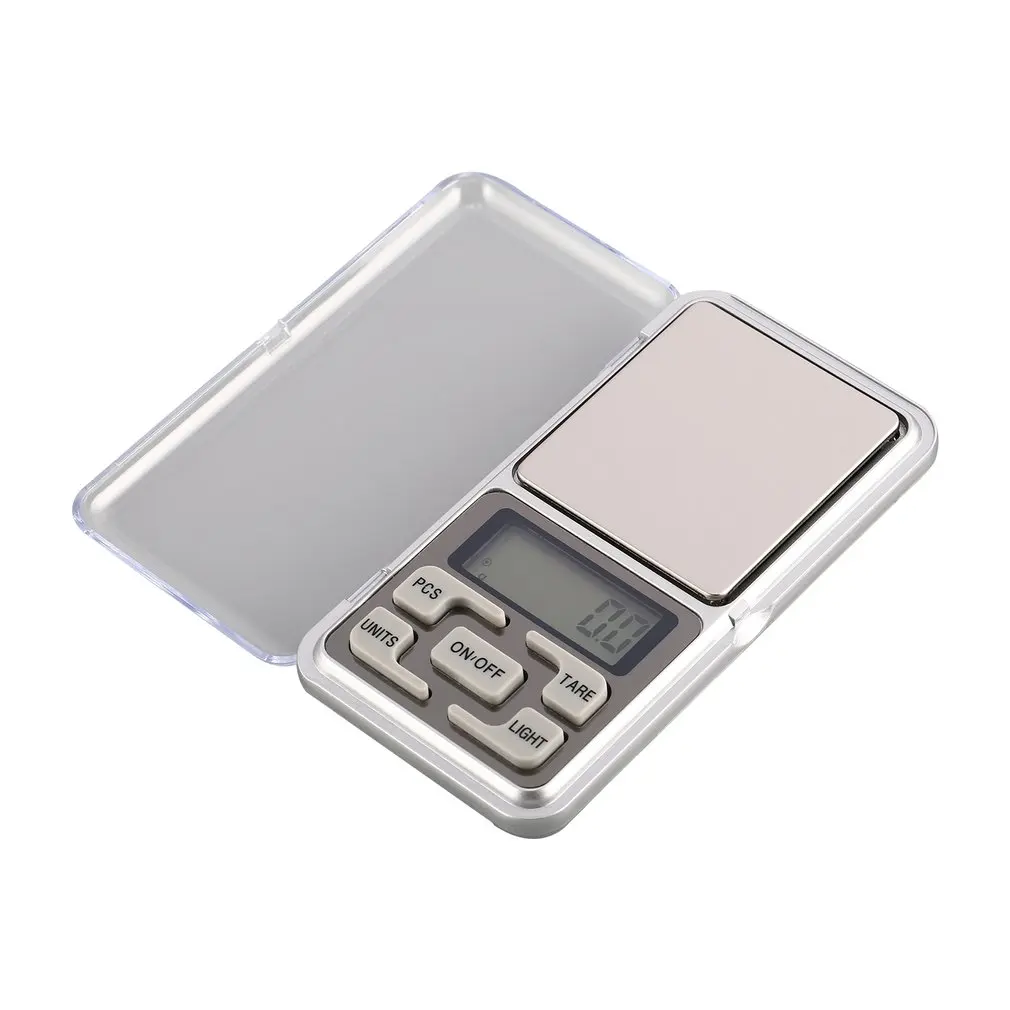 Цифровые карманные мини-весы точность 1000 г 0 1 g/tl/oz/ct/gn измерение веса для кухни