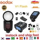 Вспышка Godox V1 V1SV1NV1C TTL Li-Ion для фотостудии