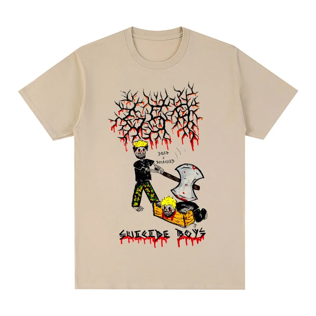 Suicide Boys $uicideboy$ Suicideboys Hip Hop Rap Vintage T-shirt Cotton Classic Cool Men T shirt New Tee Tshirt Womens Tops