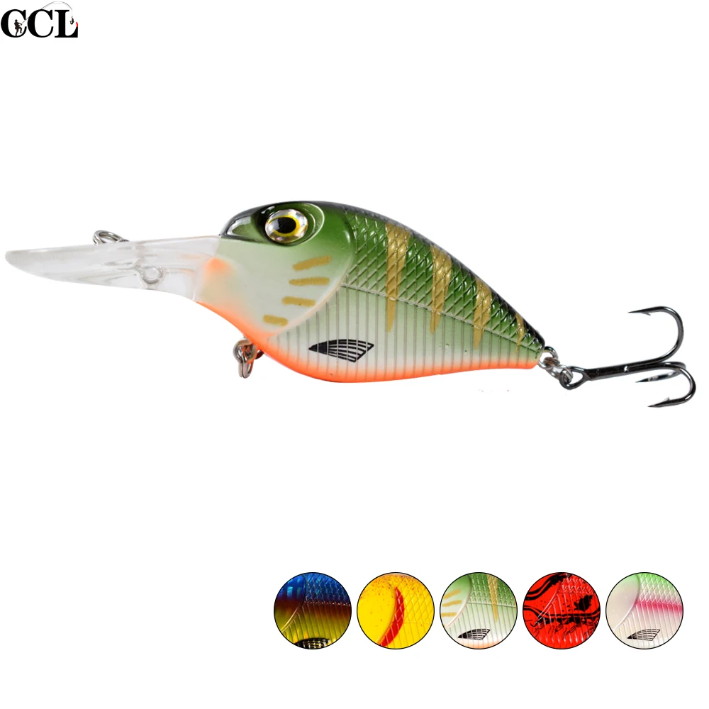 

9.5cm 18g Deepwater Wobblers Bait Fishing Lures Durable Rattle Fishing Lure Floating
