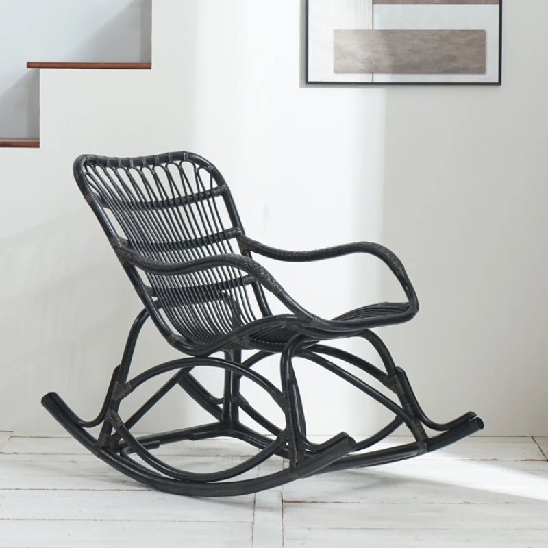 Кресло-качалка Shindo плетеное кресло-качалка из ротанга домашнее для одного