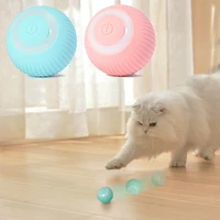 electric cat ball toys automatic rolling smart cat toys interactive for cats training self moving kitten toys for indoor playing