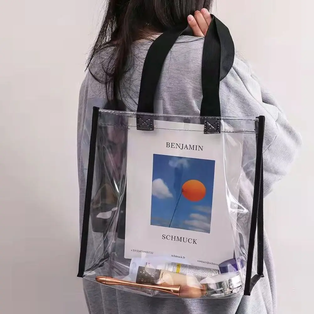 

Органайзер большой емкости, сумка для мытья на молнии, сумка-тоут из ПВХ, водонепроницаемая пляжная сумка, водонепроницаемая сумка для хранения, прозрачная сумка для макияжа