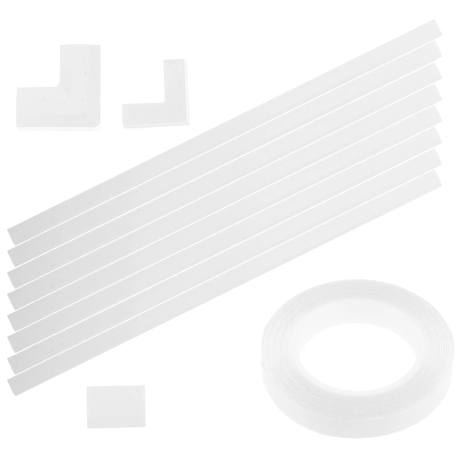 

Kit Cable Concealer Cords Wall Wire Cover Covers Wires Mounted Plastic Runner