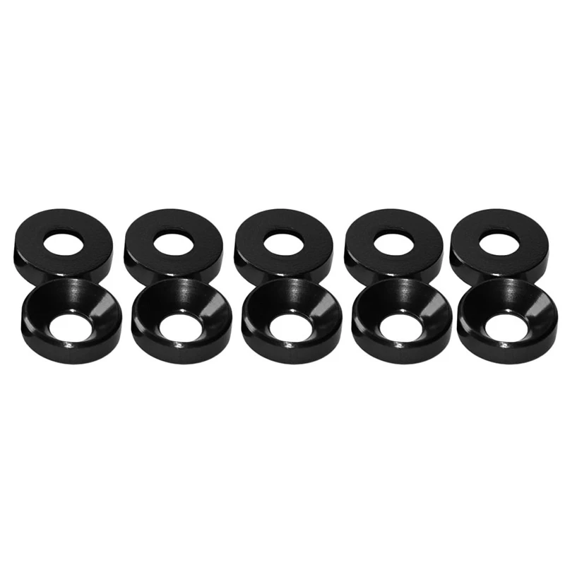 

New Aluminum Alloy M3 Anodized Countersunk for Head Bolt Washers Gasket