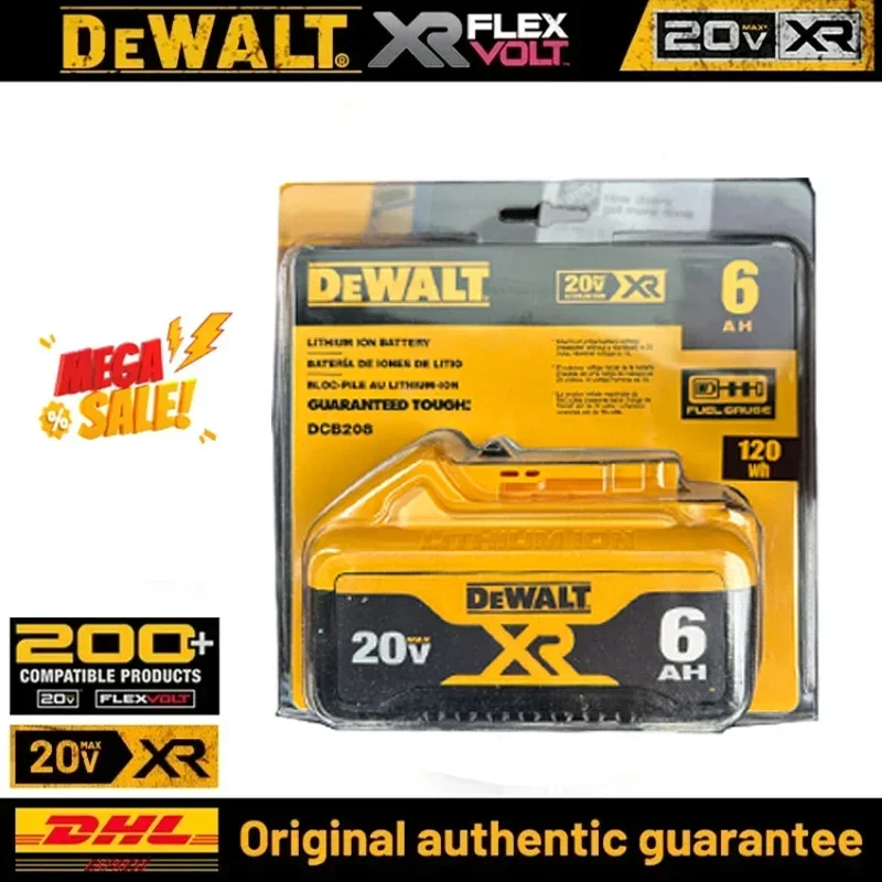 Dewalt Original Lithium-ionen Akku Qualitäts LRTung Langeannuuer Ersatz DCB202 DCB203 DCB205 DCB609 DCB209 DCB612