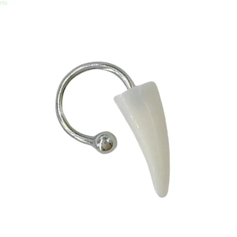 Кольца-подковы пирсинг клыков украшения для пирсинга подходящий Хэллоуина