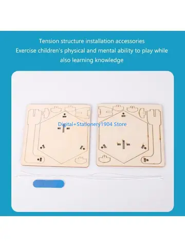 Деревянный настольный антигравитационный конструктор E06C